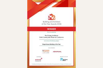 Single House Building of the year - BAYA awards 2026