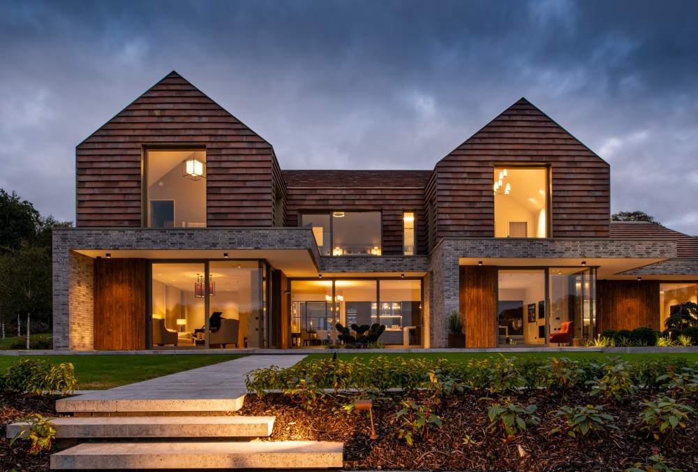 Barn Inspired Contemporary Home